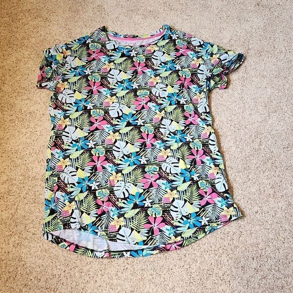 Tropical Secret Treasures Womems S/M T-Shirt Dress - Picture 1 of 4